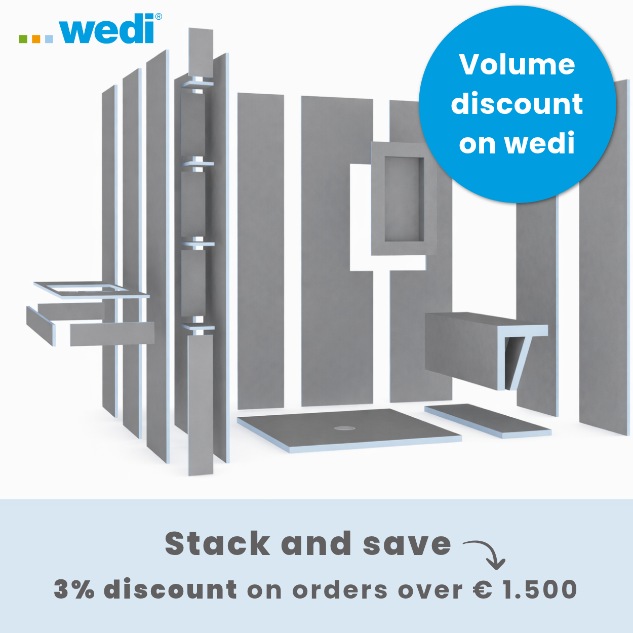 wedi Complete Underfloor Heating Kit for Bathrooms